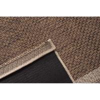 Tapete Sisal Eco Nature Moldura 87 Bege Marrom 1,50x2,00m - 2