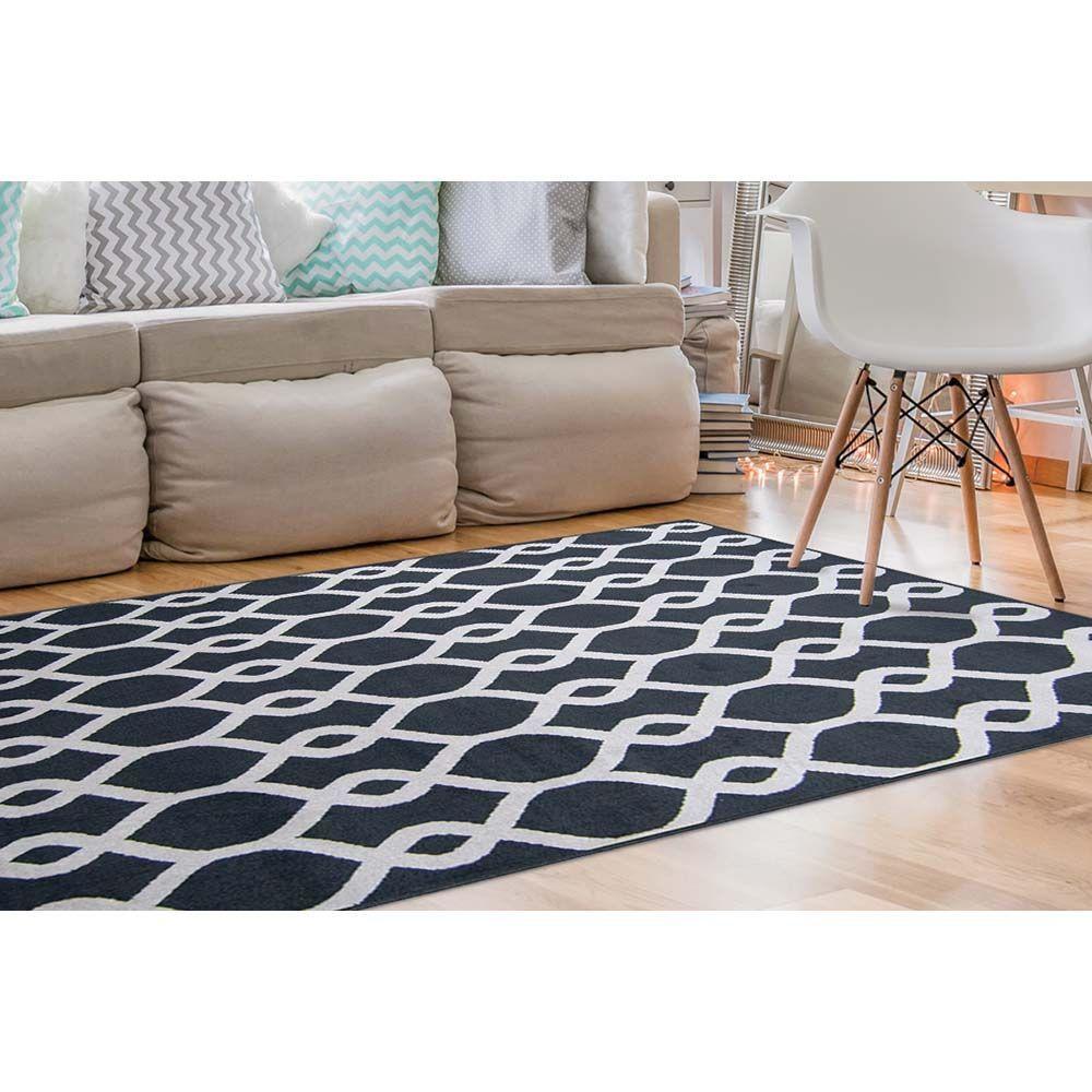 Tapete Para Sala Renaissance Dublin 56 Chumbo 1,00x1,50m - 2