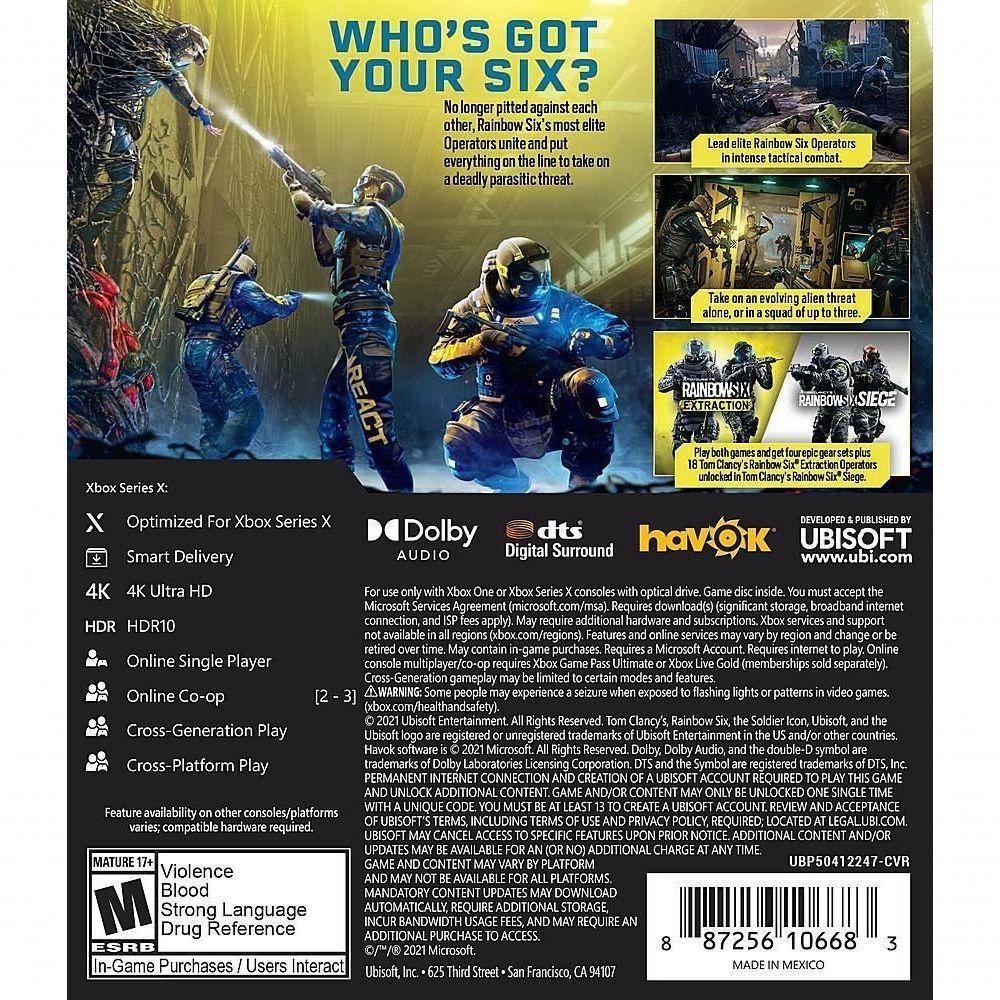 Jogo Tom Clancy?s Rainbow Six Extraction, Xbox Series X - 6