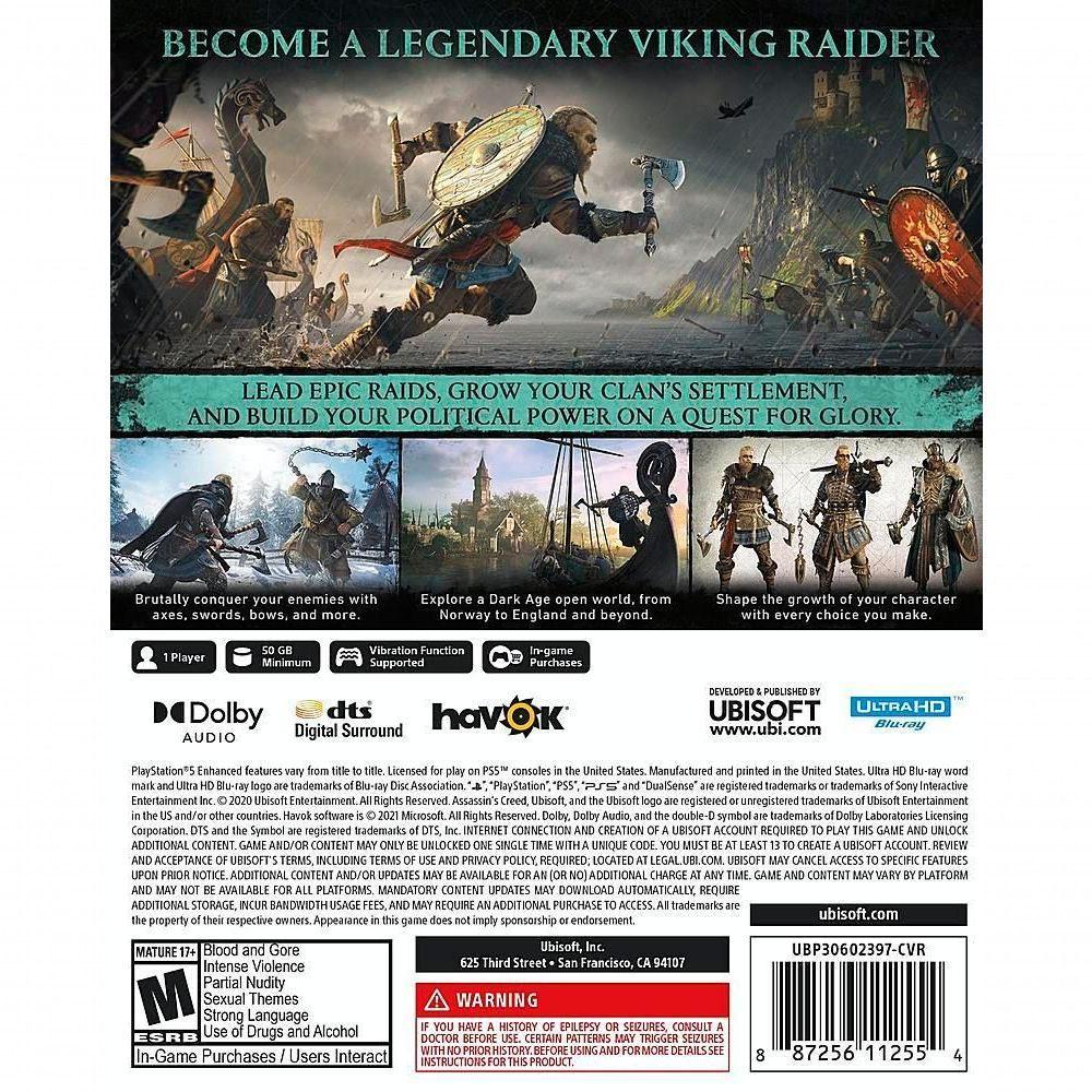 Jogo Assassin's Creed Valhalla Edição Standard PS5 - 6