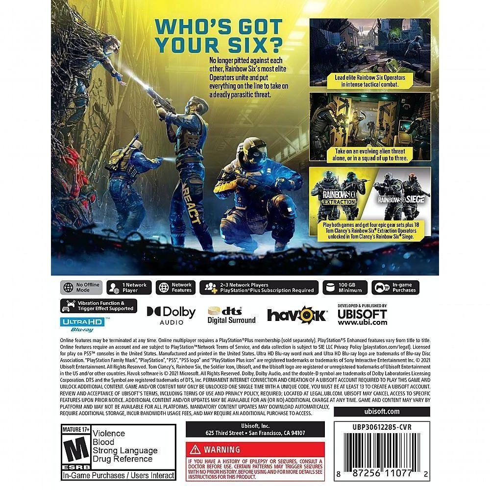 Jogo Tom Clancy?s Rainbow Six Extraction - Playstation 5 - 6