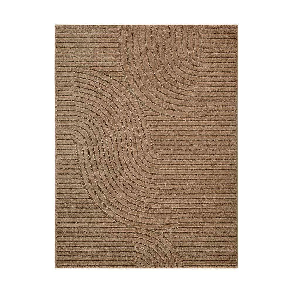Tapete Para Sala Realce Sand 03 Creme Cotton 2,00x2,50m - 1