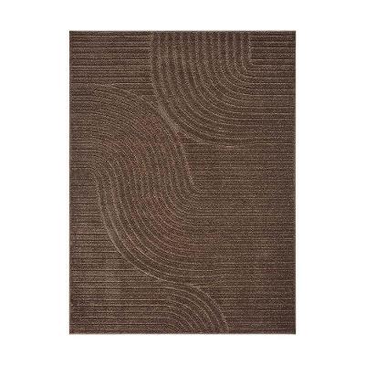 Tapete Para Sala Realce Sand 35 Taupe 2,00x2,50m