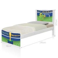 Cama Juvenil Zap Barcelona Copa Do Mundo Brasil - 3