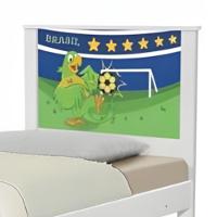 Cama Juvenil Zap Barcelona Copa Do Mundo Brasil - 5