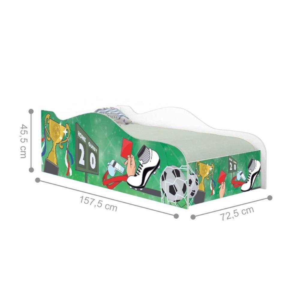 Mini Cama Joy Partida De Futebol Com Colchão - 3