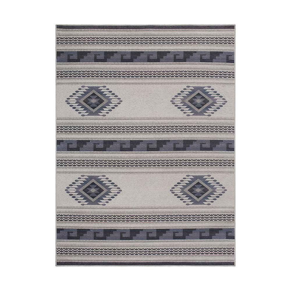 Tapete Para Sala Funcional Asteca 51 Cinza 2,00x2,50m - 1