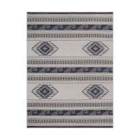 Tapete Para Sala Funcional Asteca 51 Cinza 2,00x2,50m - 1