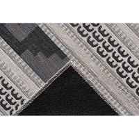 Tapete Para Sala Funcional Asteca 51 Cinza 2,00x2,50m - 2