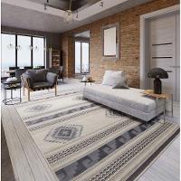 Tapete Para Sala Funcional Asteca 51 Cinza 2,00x2,50m - 4