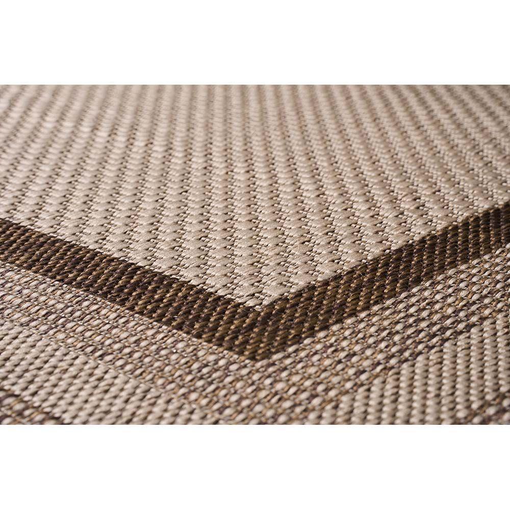 Tapete Sisal Eco Nature Moldura 70 Marrom 1,00x1,50m - 3
