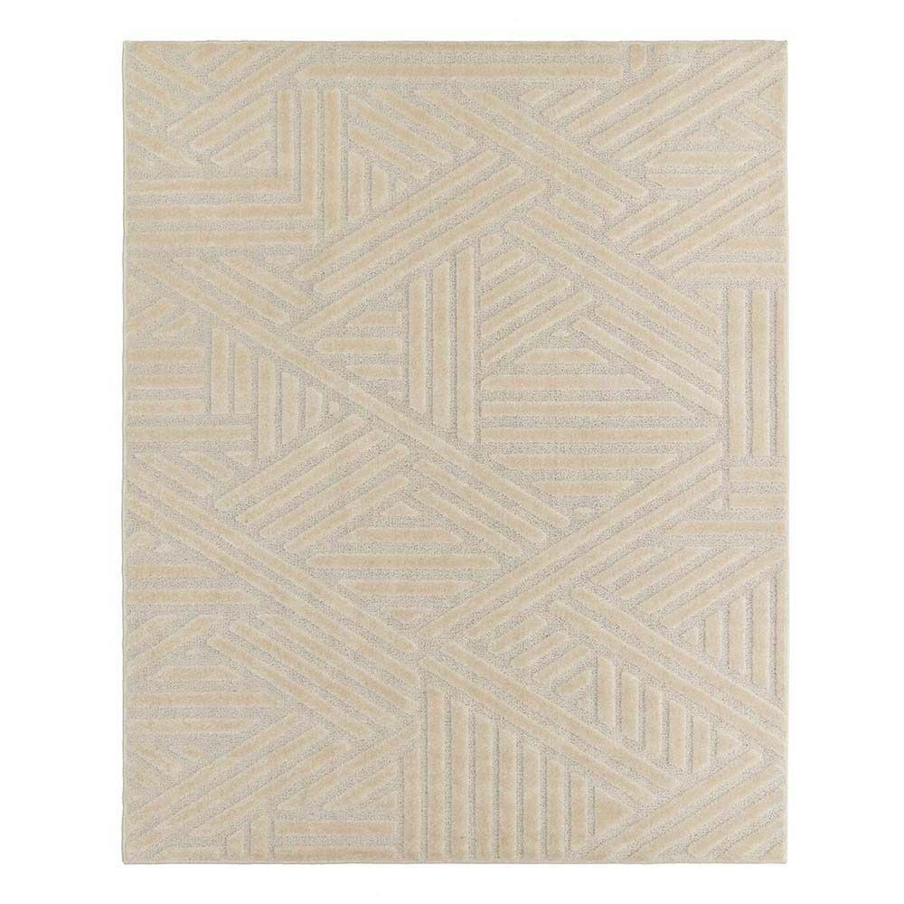 Tapete Para Sala Realce Trama 60 Areia 2,00x2,50m - 1