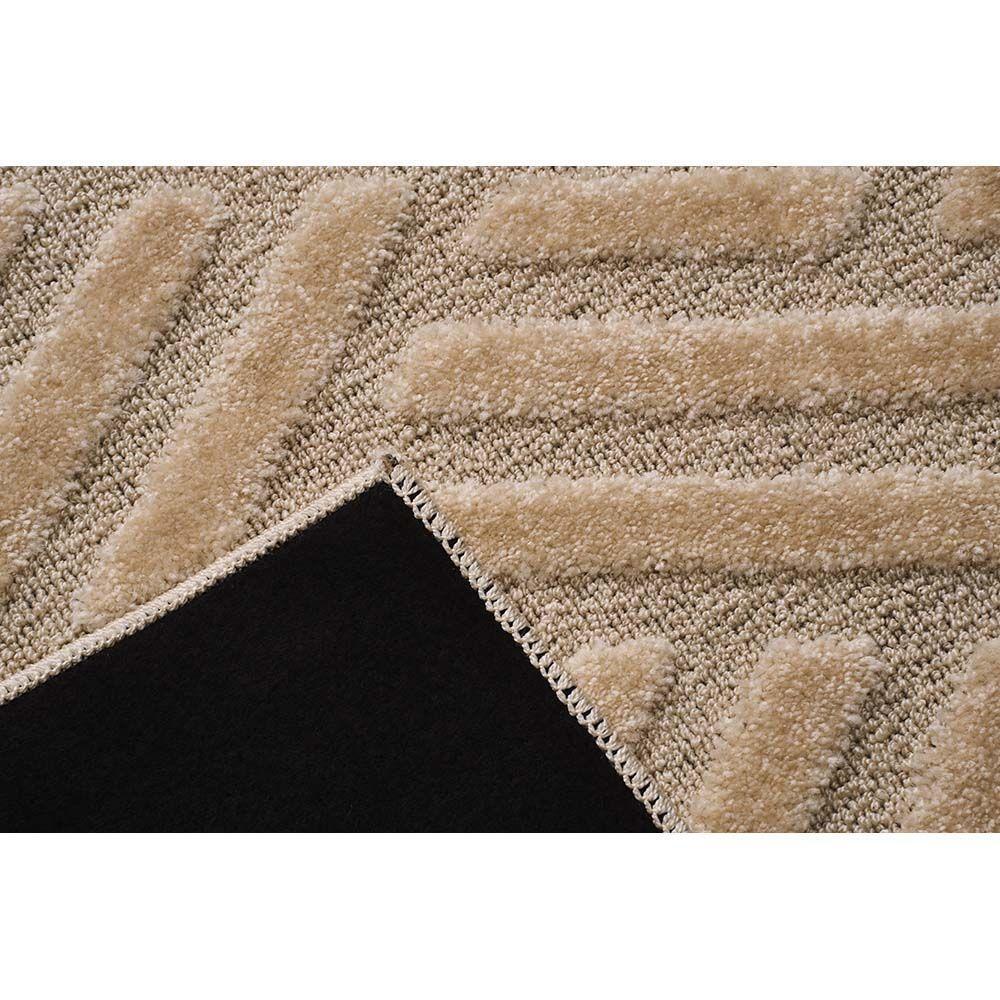 Tapete Para Sala Realce Trama 60 Areia 2,00x2,50m - 3