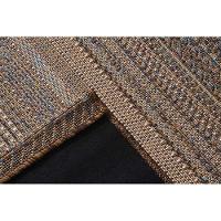 Tapete Sisal Buzios Arraial 49 Marrom Azul 0,50x1,00m - 2