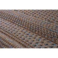 Tapete Sisal Buzios Arraial 49 Marrom Azul 0,50x1,00m - 3