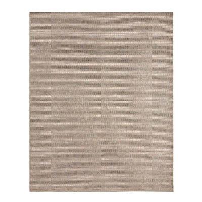 Tapete Para Sala Sisal Buzios Lual 73 Bege Azul 1,00x1,50m