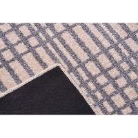 Tapete Para Sala Polo Paris 42 Areia-grafite 1,50x2,00m - 2