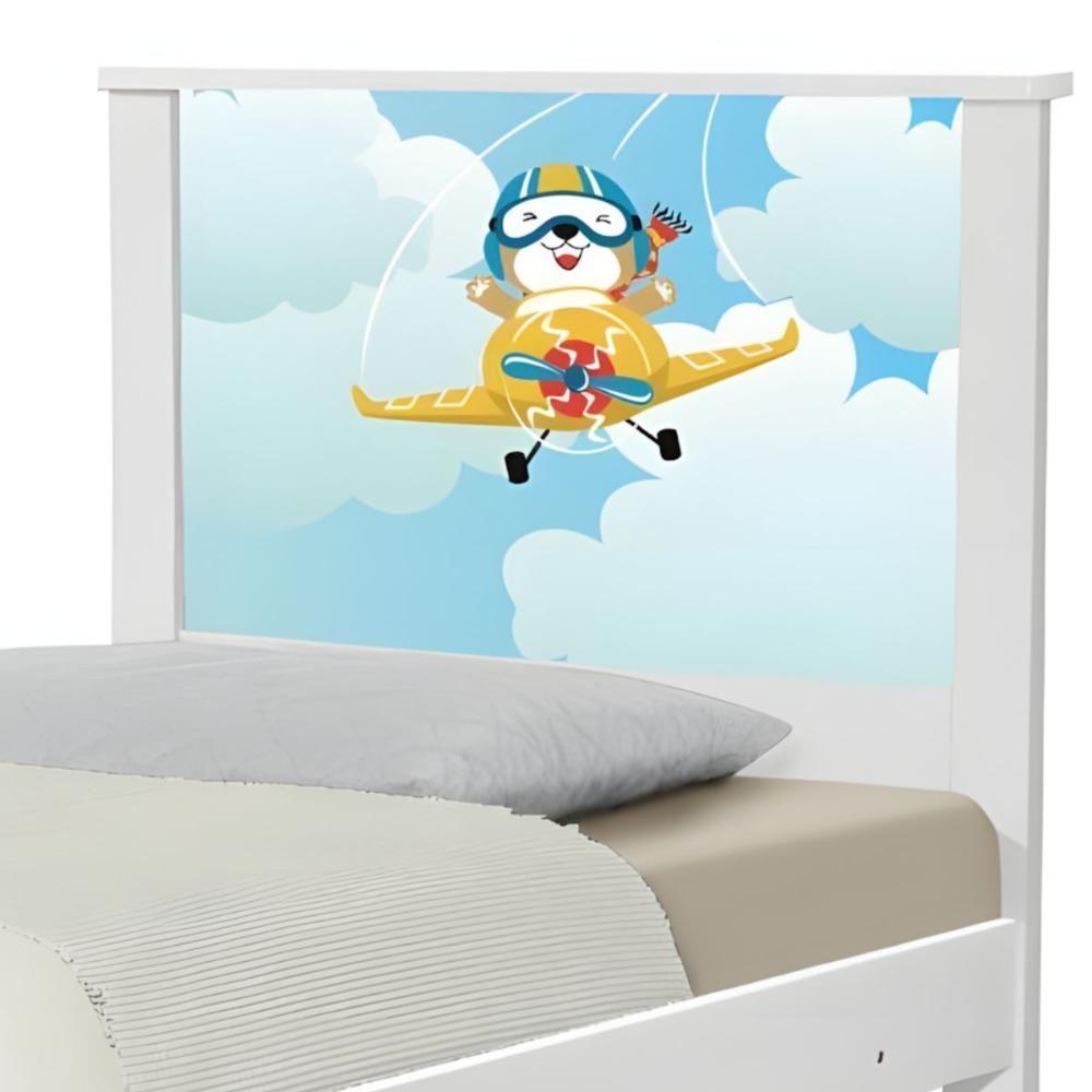 Bi Cama Juvenil Zap Com Cabeceira Ursinho Patrulheiro - 5