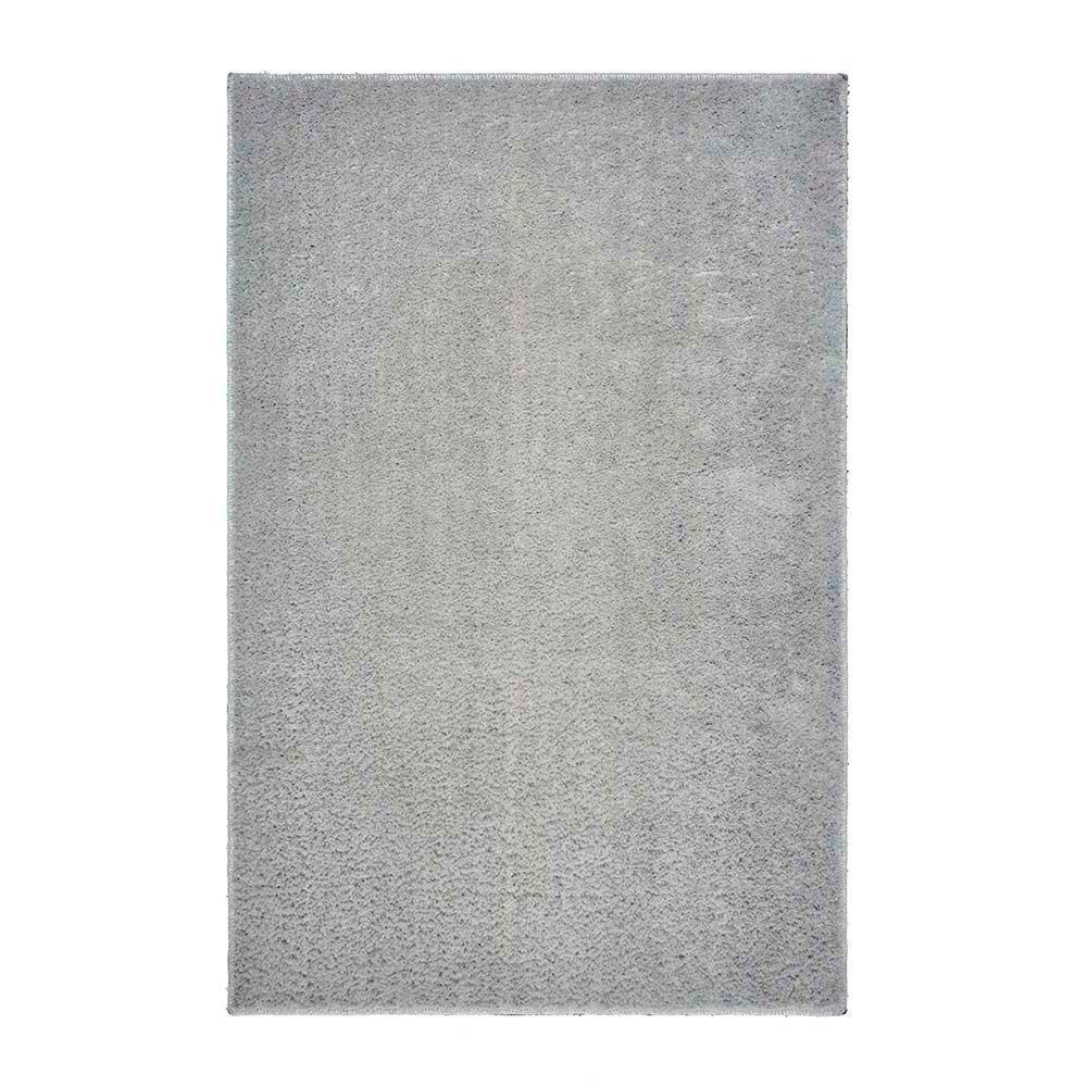 Tapete Para Sala Felpudo Plush 51 Cinza 1,00x1,50m - 1