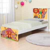 Cama Juvenil Zap Com Cabeceira Palhaço Circo - 1