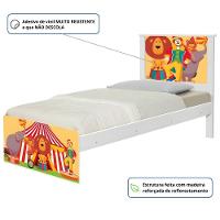 Cama Juvenil Zap Com Cabeceira Palhaço Circo - 3