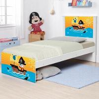 Bi Cama Juvenil Zap Pirata Com Colchões - 1
