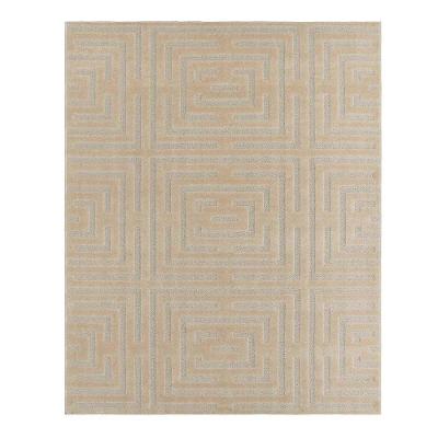 Tapete Realce Eden 60 Areia 0,50x1,00m - J Serrano