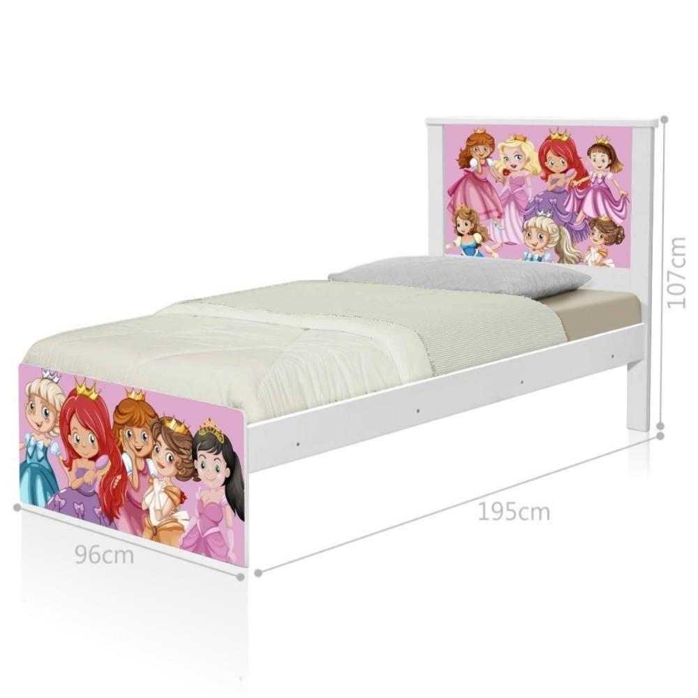 Bi Cama Juvenil Zap Princesinhas Com Colchões - 3
