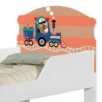 Cama Infantil Tick Trenzinho Com Colchão