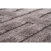 Tapete Para Sala Realce Eden 51 Cinza 1,00x1,50m - 2