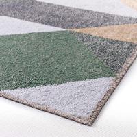 Tapete Sala Classic Maiorca 24 Caramelo Verde 1,50x2,00m - 2