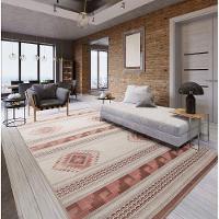 Tapete Para Sala Funcional Asteca 35 Taupe 1,50x2,00m - 2