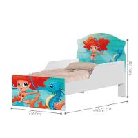 Cama Infantil Tick Sereia No Mar - 2
