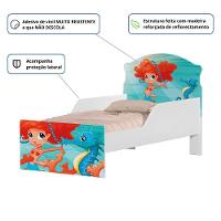 Cama Infantil Tick Sereia No Mar - 3