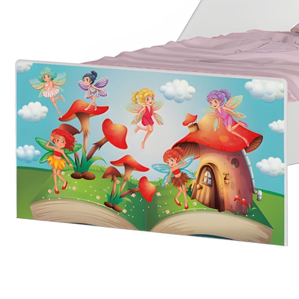 Cama Infantil Tick Fadinhas Meninas - 5