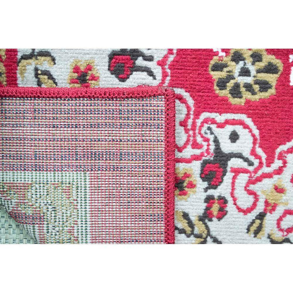 Tapete Para Sala Renaissance Atenas 10 Vermelho 2,00x2,50m - 3
