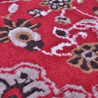 Tapete Para Sala Renaissance Atenas 10 Vermelho 2,00x2,50m