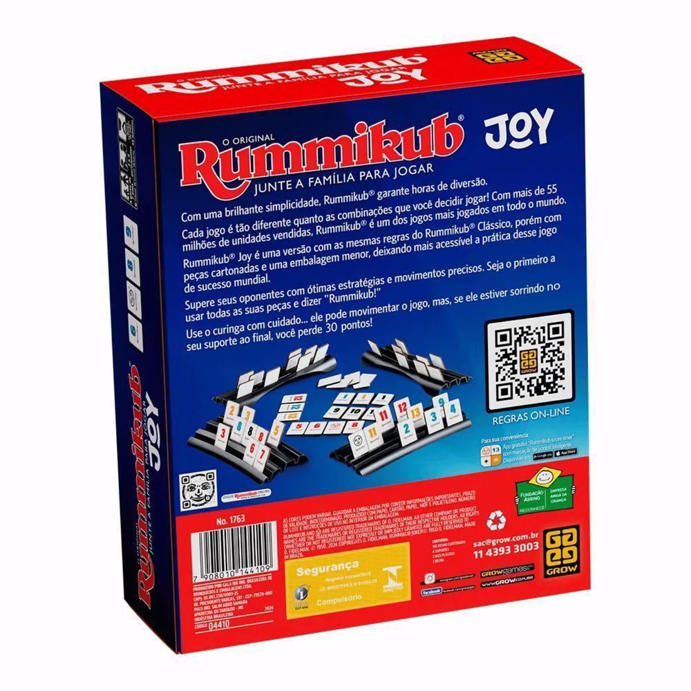 Jogo Rummikub Joy C- 4 Suportes - Grow - 2