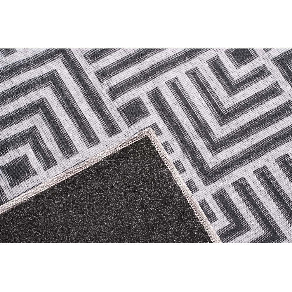 Tapete Para Sala Funcional Tabuleiro 51 Cinza 1,50x2,00m - 2