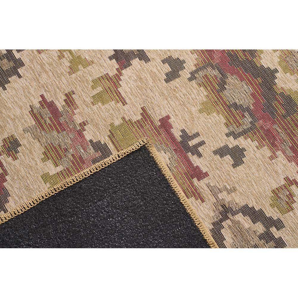 Tapete Para Sala Funcional Medalhao 72 Bege 1,50x2,00m - 3