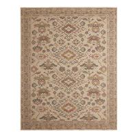 Tapete Para Sala Funcional Medalhao 72 Bege 1,50x2,00m - 1