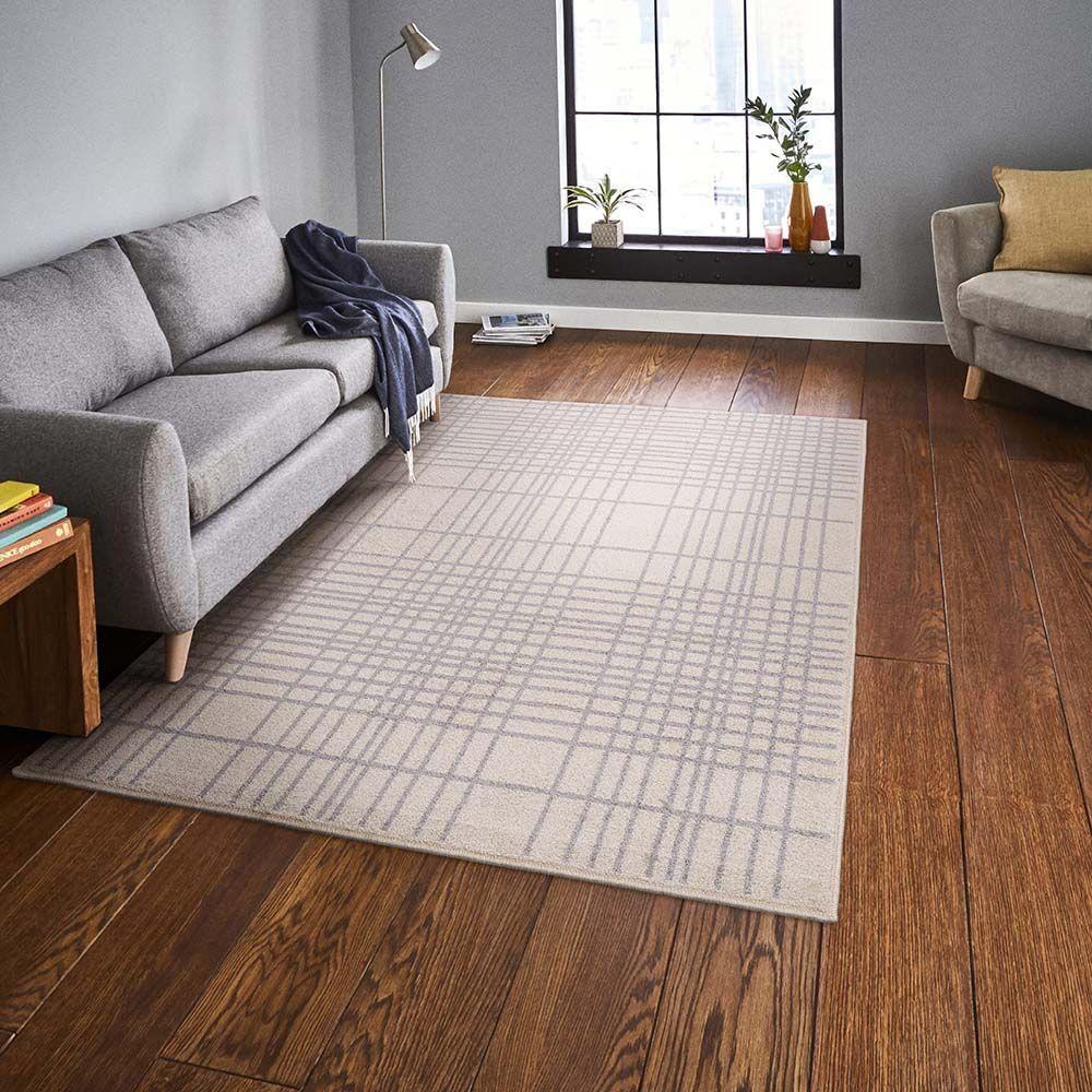 Tapete Para Sala Polo Paris 43 Areia Cinza 1,00x1,50m - 4