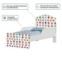 Cama Infantil Tick Futebol Seleção Com Colchão - 2