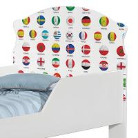 Cama Infantil Tick Futebol Seleção Com Colchão