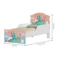 Cama Infantil Tick Volta Ao Mundo Com Colchão - 3