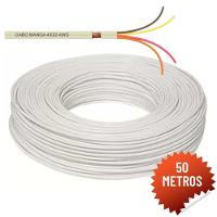 Cabo Manga Fibra Óptica 4X22 Awg Para Iluminação De Piscinas Led Rgb - 50 Metros - 1