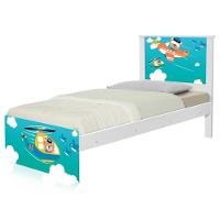 Cama Juvenil Zap Com Cabeceira Patrulha Animal - 6