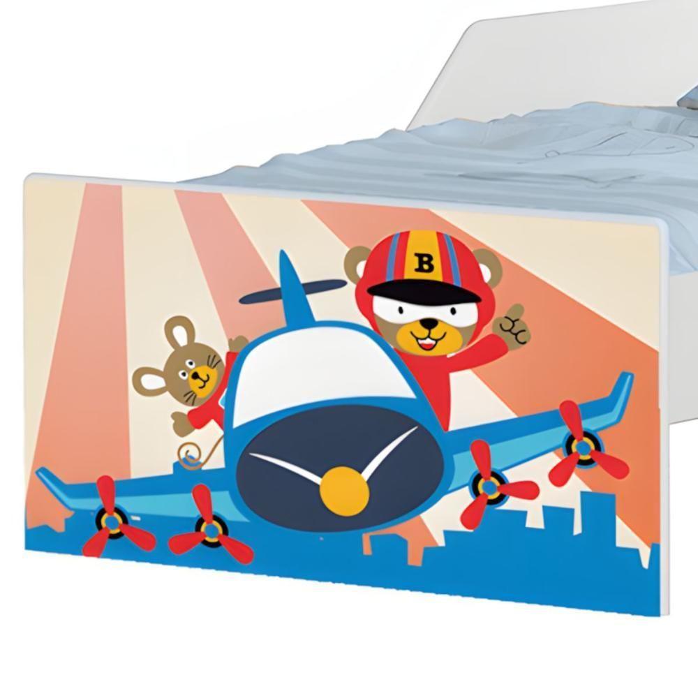 Cama Infantil Tick Patrulha Ursinhos Com Colchão - 5