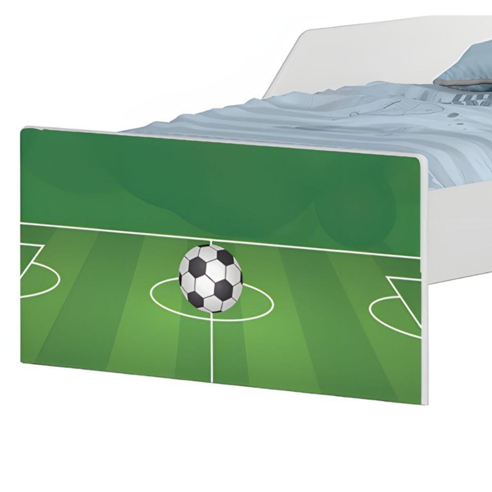 Cama Infantil Tick Campo De Futebol Com Colchão - 4