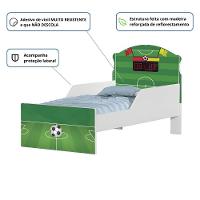 Cama Infantil Tick Campo De Futebol Com Colchão - 2
